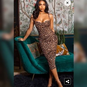 Leopard Print Dress